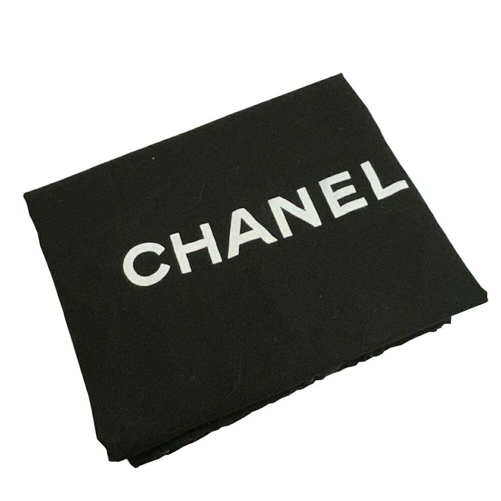 CHANEL Black Leather Logo Tote Bag - Picture 12 of 12